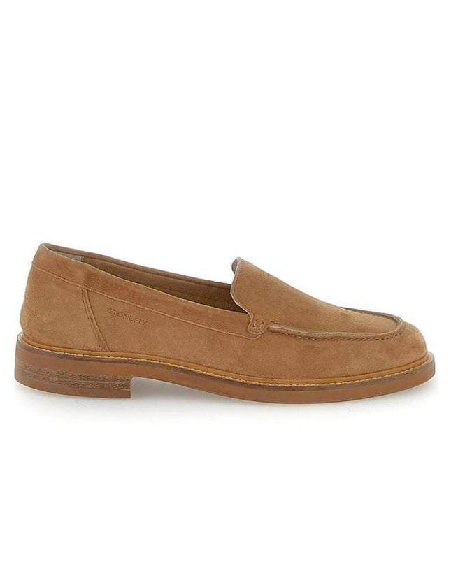 Stonefly Mocassini Donna in Camoscio Cuoio 221021 CELINE 2 BROWN ALMOND Stonefly 