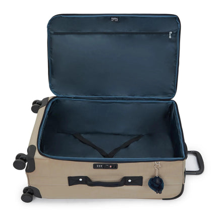 Kipling Trolley Medium 4 Ruote in Tessuto Soft Taupe JET M SOFT TAUPE Kipling 