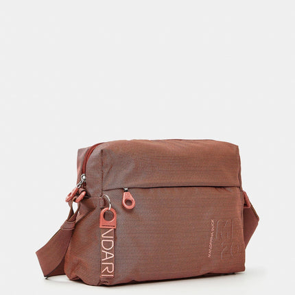 Mandarina Duck Borsa Donna con Tracolla Regolabile in Tessuto Noce Peca QMTV8 MD20 PECA NUT Mandarina Duck 