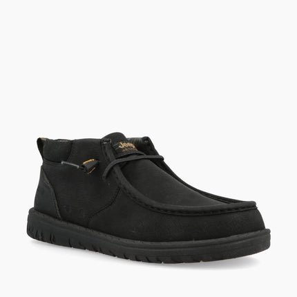Jeep Slipon Uomo in Eco Nero SAMOA WALLABEE MID BLACK Jeep Footwear 