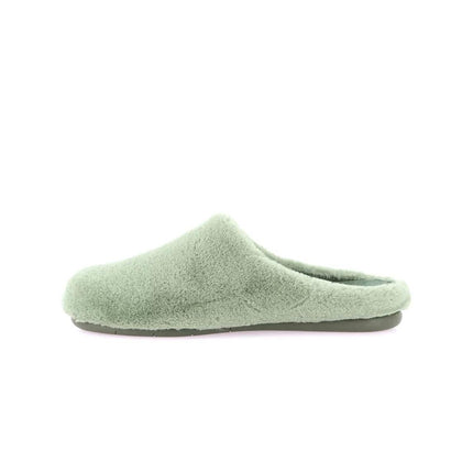 Grunland Pantfola Ciabatta Donna in Peluche Verde - MARIO SPATARELLA