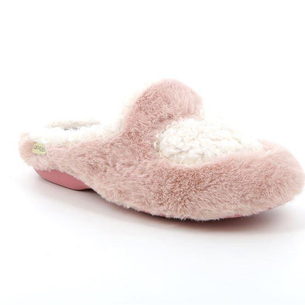 Pantofole Donna in Pelouche CI2644 CIPRIA BIANCO Grunland 