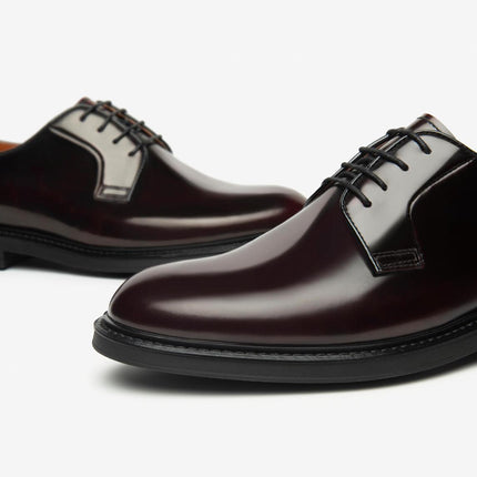 Nero Giardini Francesina Stringata Derby Uomo in Pelle Bordo I500601U BORDO 613 Nero Giardini 