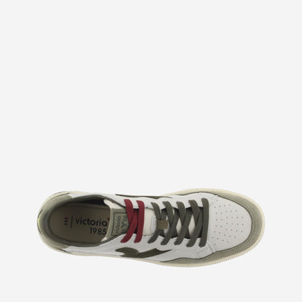 Sneakers Victoria Uomo Bassa in Pelle Verde Multi 8806112 SMASH VERDE Victoria 