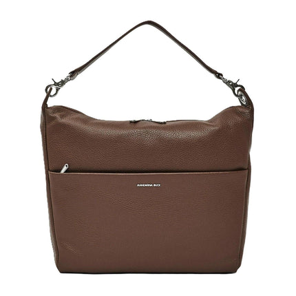 Mandarina Duck Borsa Donna Multitasche in Pelle Marrone Chocolat FZTA2 MELLOW LEATHER MILK CHOCOLATE Mandarina Duck 