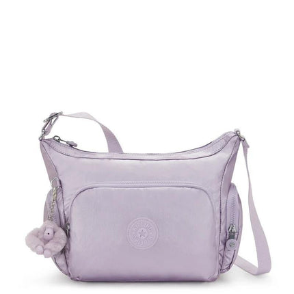 Kipling Borse Tracolla Multitasche Metallic Lilac - MARIO SPATARELLA