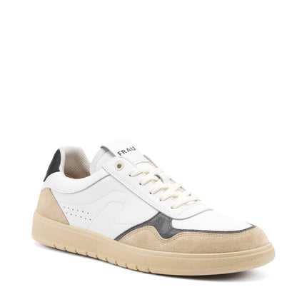 Frau Sneakers Uomo Bassa in Pelle Bianca Siberia 11D1 SIBERIA Frau 