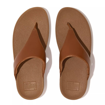 FitFlop Sandali Donna Infradito in Pelle Cuoio I88-592 LULU TAN FitFlop 