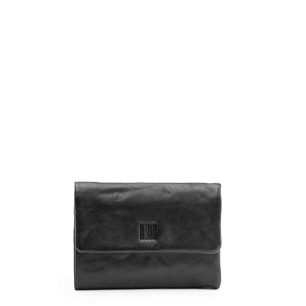 Biba Portafoglio in Pelle Nera con Portamonete TOT1L TOMBSTONE BLACK Biba 