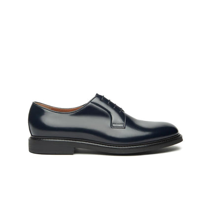 Nero Giardini Francesina Stringata Derby Uomo in Pelle Blu I500601U BLU 200 Nero Giardini 