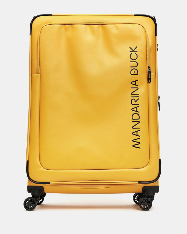 Trolley XL Espandibile Softy Giallo 4 Ruote OSV05 ECO COATED DUCK YELLOW Mandarina Duck 