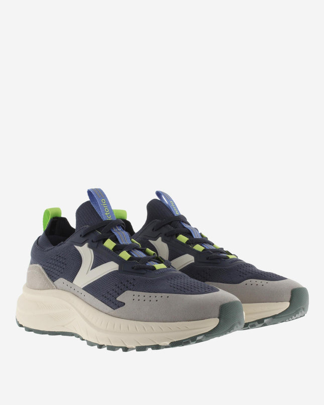 Victoria Sneakers Running Uomo Lacci Elastici Blue Multi 8815100 LOOM URBAN MARINO Victoria 