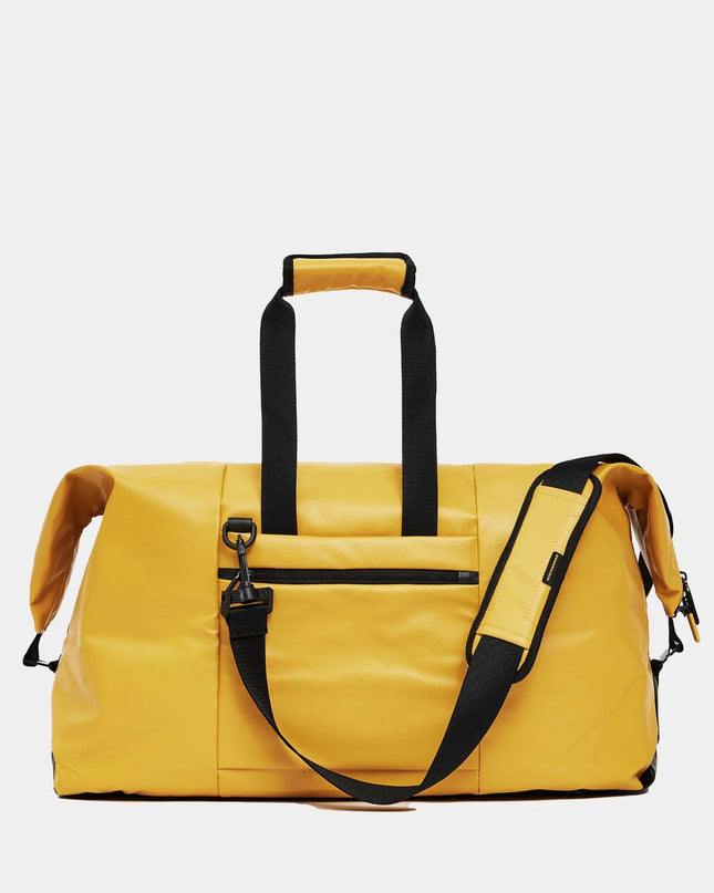 Borsone Viaggio Palestra Soft Eco Coated Giallo - MARIO SPATARELLA