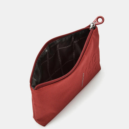 Pochette con Zip in Tessuno Tomato QMMN9 MD20 VANITY CHERRY Mandarina Duck 