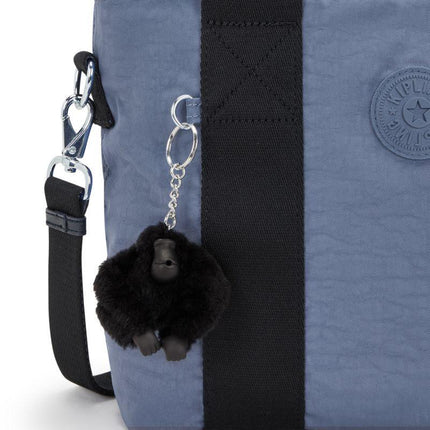 Borsa Tote con Tracolla Blu jeans MINTA M BLUE LOVER Kipling 