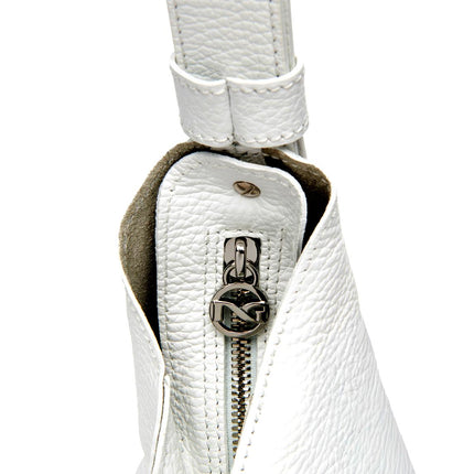 NeroGiardini Borsa Donna in Pelle Bianca - MARIO SPATARELLA