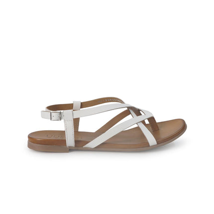 Vueva Sandali Infradito Flat Donna in Pelle Bianca WD133R38 WHITE Vueva 