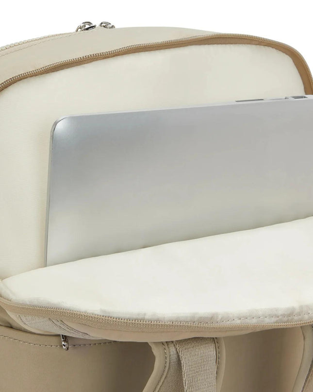 Kipling Zaini con Vano Porta PC in Tessuto Beige - MARIO SPATARELLA