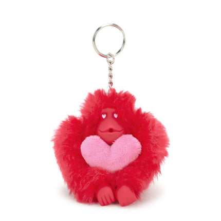 Portachiavi Scimmia Kipling MONKEYCLIP M VALENTINE RED VALENTINE Kipling 