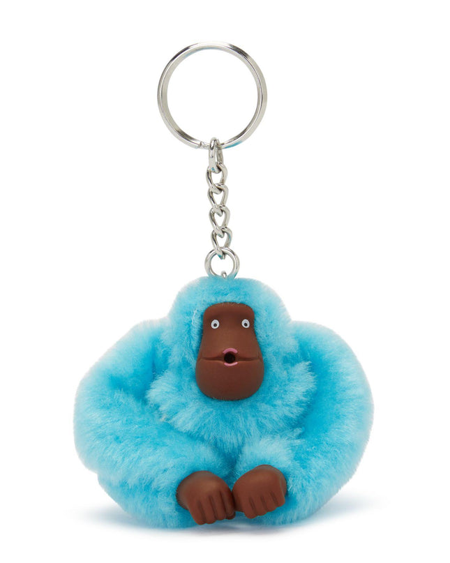 Portachiavi Scimmia Kipling MONKEYCLIP S SEA BLUE Kipling 