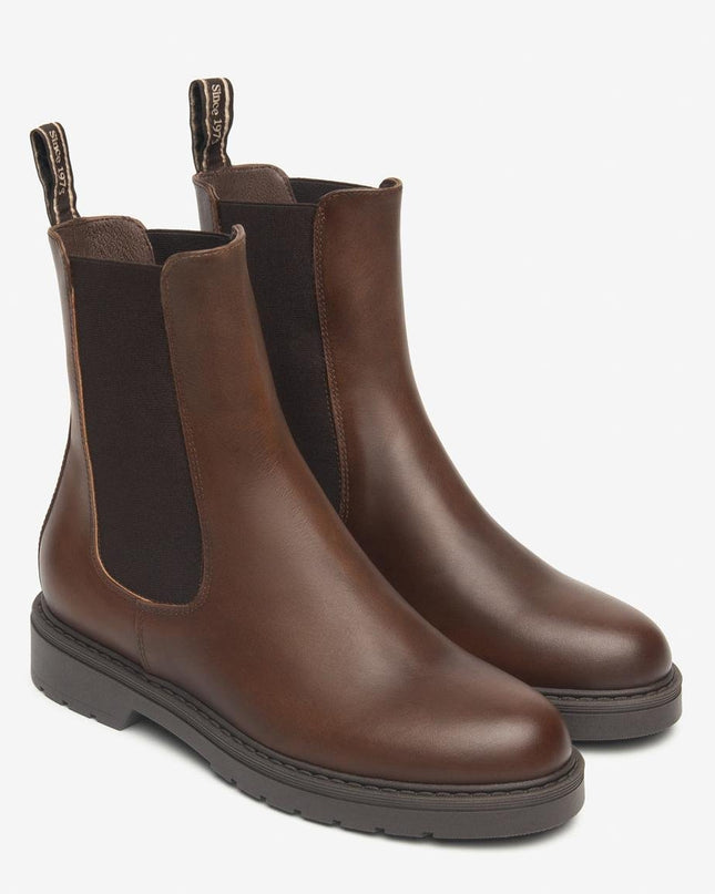 Nero Giardini Stivaletti Chelsea in Pelle Marrone - MARIO SPATARELLA