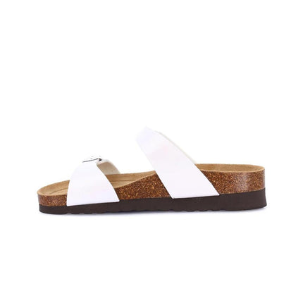 Grunland Sandali Donna Plantare Sughero Doppia Fibbia Perla CB2434 HOLA PERLA Grunland 
