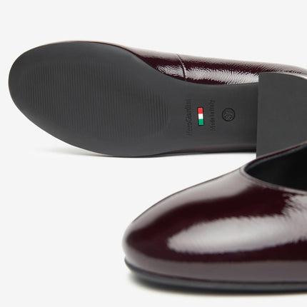 Nero Giardini Decollete con Cinturino in Pelle Vernice Bordo - MARIO SPATARELLA