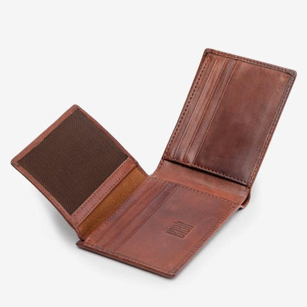 Portafoglio Uomo in Pelle Cuoio HOWELL3 HEW3L TAN Biba 