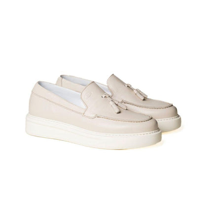 Mocassini Nappina Uomo Pelle Milk TAGO 7 MILK Rogal's 
