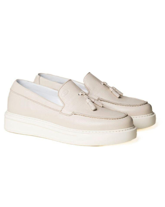 Mocassini Nappina Uomo Pelle Milk TAGO 7 MILK Rogal's 