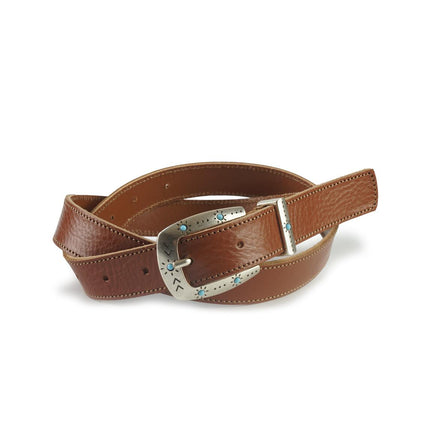 Cintura Donna in Pelle Cuoio 0259/25 SELLA Spatarella 