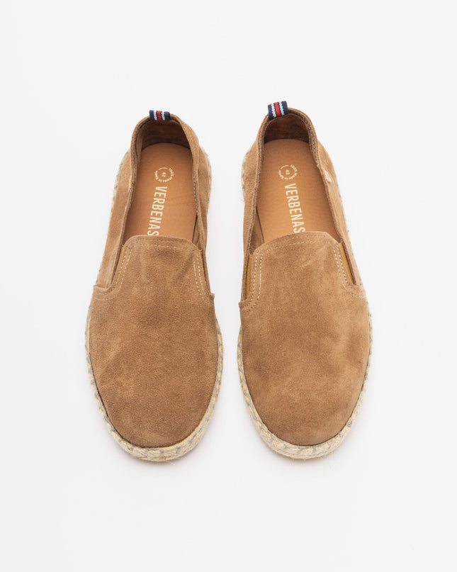 Espadrillas Verbenas Bassa da Uomo in Camoscio Cuoio TOM SERRAJE MUSCADE Verbenas 