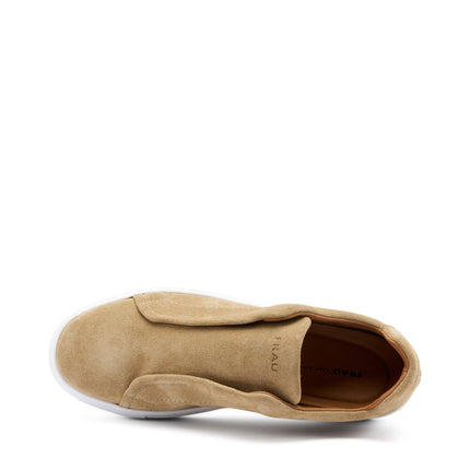 Frau Sneakers Uomo Slipon in Camoscio Avena 28D1 AVENA Frau 