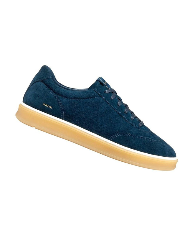 Geox Sneakers Bassa Uomo in Camoscio Blu - MARIO SPATARELLA