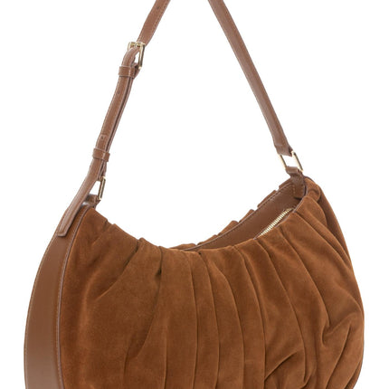 Borse Spalla Camoscio Cuoio KKT02 VELVET PLISSE CARAMEL CAFE 06E Mandarina Duck 