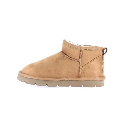 Short Sheepskin Boot Ultra Mini Cuoio - MARIO SPATARELLA