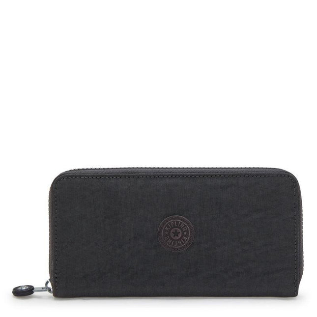 Portafogli Donna Lungo Nero MONEY WORLD BLACK NOIR Kipling 