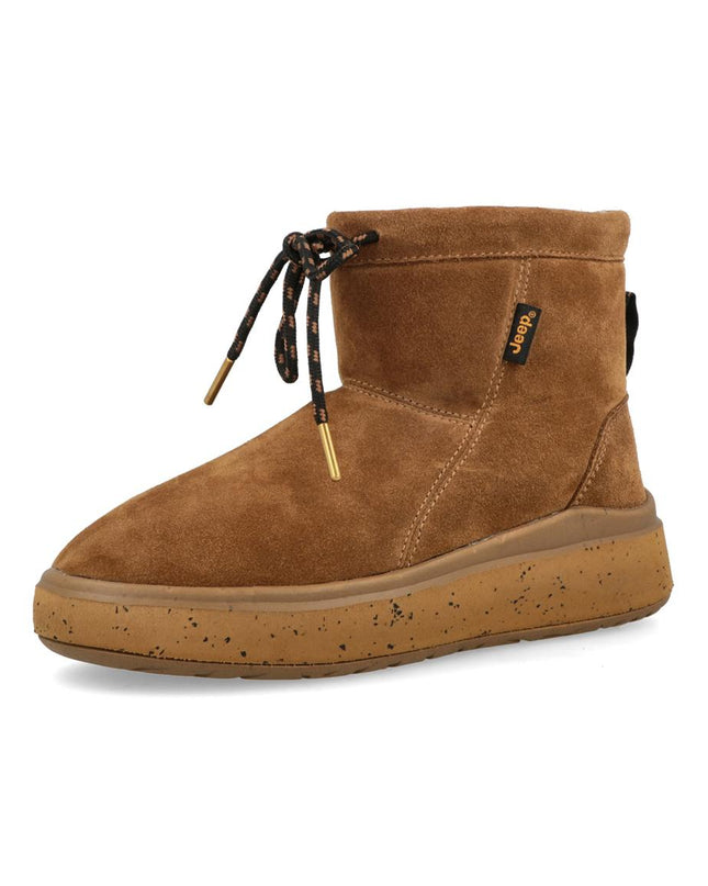 Stivaletti Imbottiti Camoscio Cuoio NATURE BOOT HI JL42591A-160 Jeep Footwear 
