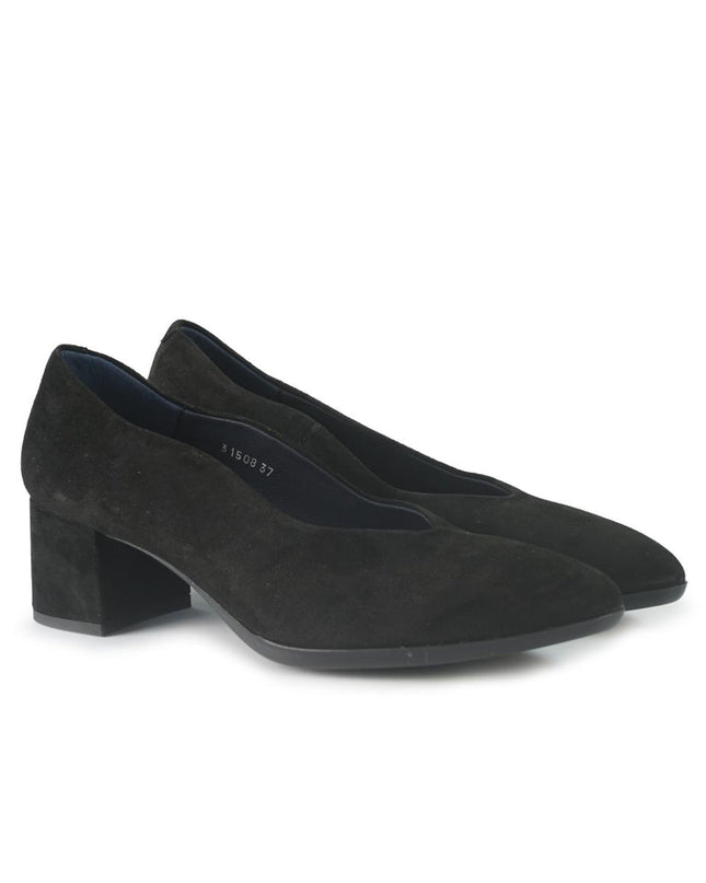 Decollete Donna Camoscio Nero - MARIO SPATARELLA