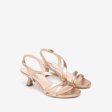 Nero Giardini Sandali Donna Tacco Svasato in Pelle Sandalo E513222DE SANDALO 434 Nero Giardini 
