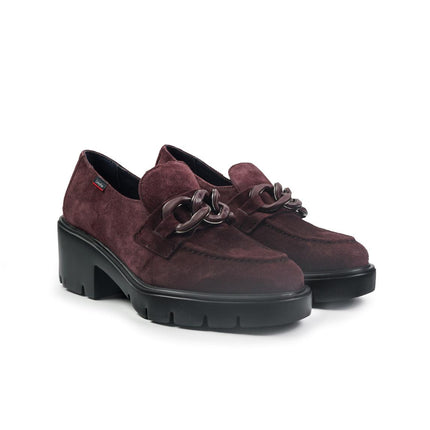 Callaghan Mocassini Donna con Catena in Camoscio Bordo 35604 CLAUDIA PRUGNA Callaghan 