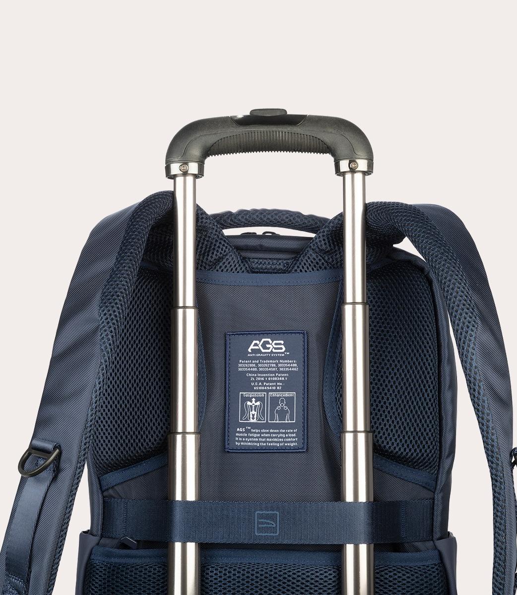 Tucano Marte AGS Antigravity Men's Backpack Blue – MARIO SPATARELLA