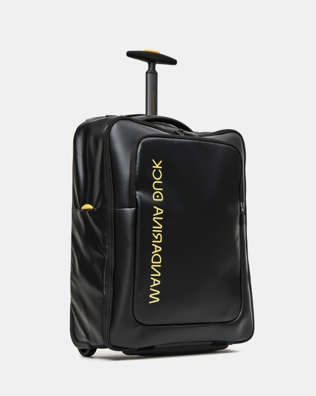 Zaino Trolley Bagaglio a Mano Nero OSV06 ECO COATED BLACK Mandarina Duck 