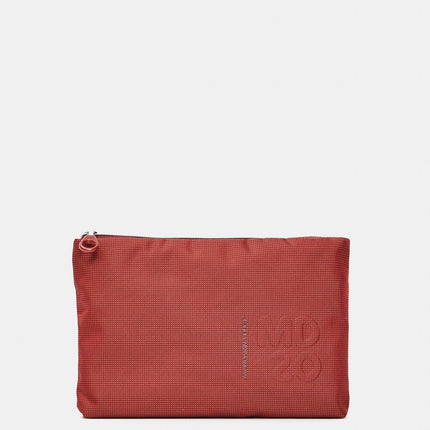 Pochette con Zip in Tessuno Tomato QMMN9 MD20 VANITY CHERRY Mandarina Duck 
