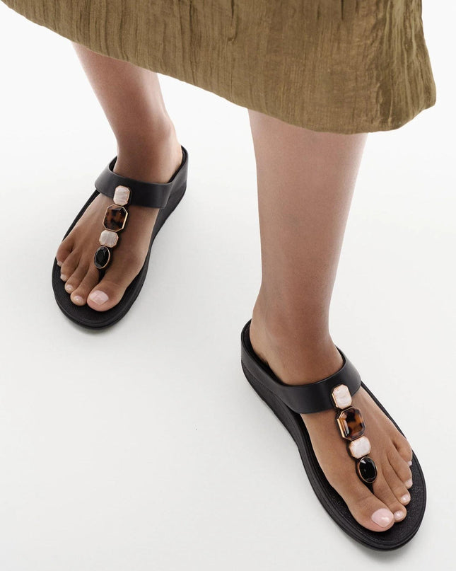 FitFlop IU9-090 FINO TOEBLACK