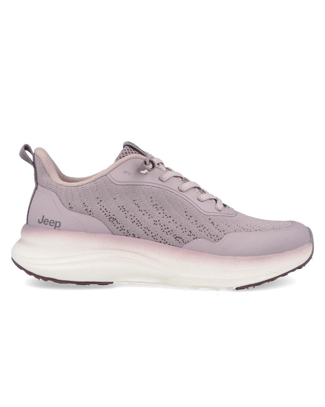 Jeep Sneakers Running Donna Tessuto Lilla Extra Lite LIME LILAC Jeep Footwear 