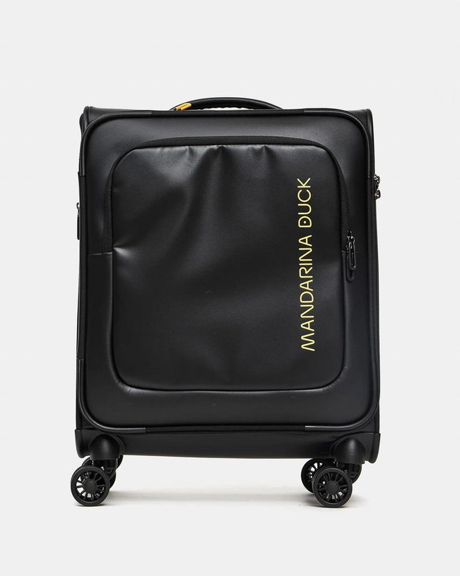 Mandarina Duck Trolley da Cabina Bagaglio a Mano 4 Ruote Nero - MARIO SPATARELLA