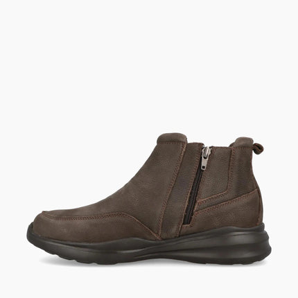 Impronte Stivaletti Chelsea Uomo in Nabuk Marrone SAN POLO CHELSEA DARK BROWN Impronte 