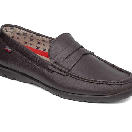 Mocassino Uomo in Pelle Marrone 18003 TENGER BROWN Callaghan 