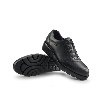 Callaghan Mocassini Slipon Donna con Zeppa in Pelle Nero 89897 HAMAN BLACK Callaghan 